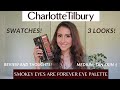 SMOKEY EYES ARE FOREVER! NEW Charlotte Tilbury eye palette! Review, 3 looks, swatches & comparisons!