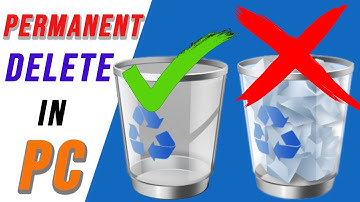Delete File Permanently in PC | Recycle Bin Tips | Windows Tips | Delete Confirmation Dialogue
