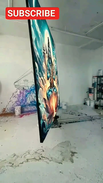 #art #nokhianokhikaamnivato #vfx #ekmotahathighumechala #painting #homedecor #sarbebhabantusukhinah
