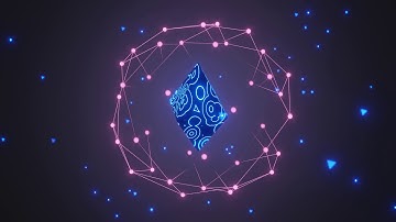 Sci-Fi Motion Background Loop, Plexus Particles Background Video | Free Stock Footage