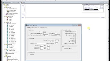 Allen Bradley - EEM Instruction setup with Control Techniques Unidrive M