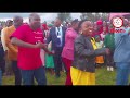 INOORO PRESENTERS DANCE DURING NGANGA NJOROGE