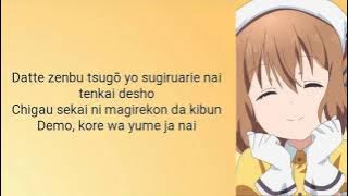 Blend S - Ending 'Instrumental' |•Detarame na Minus to Plus ni Okeru Blend-kou•