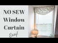 DIY Curtains | No Sew | Home Decor