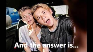 Marcus & Martinus song quiz