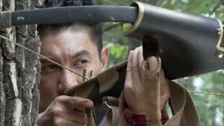 【抗日電影】日軍圍困女八路，不料遇到獵人高手，一把弓箭滅殺1000日軍  ⚔️  抗日  MMA | Kung Fu