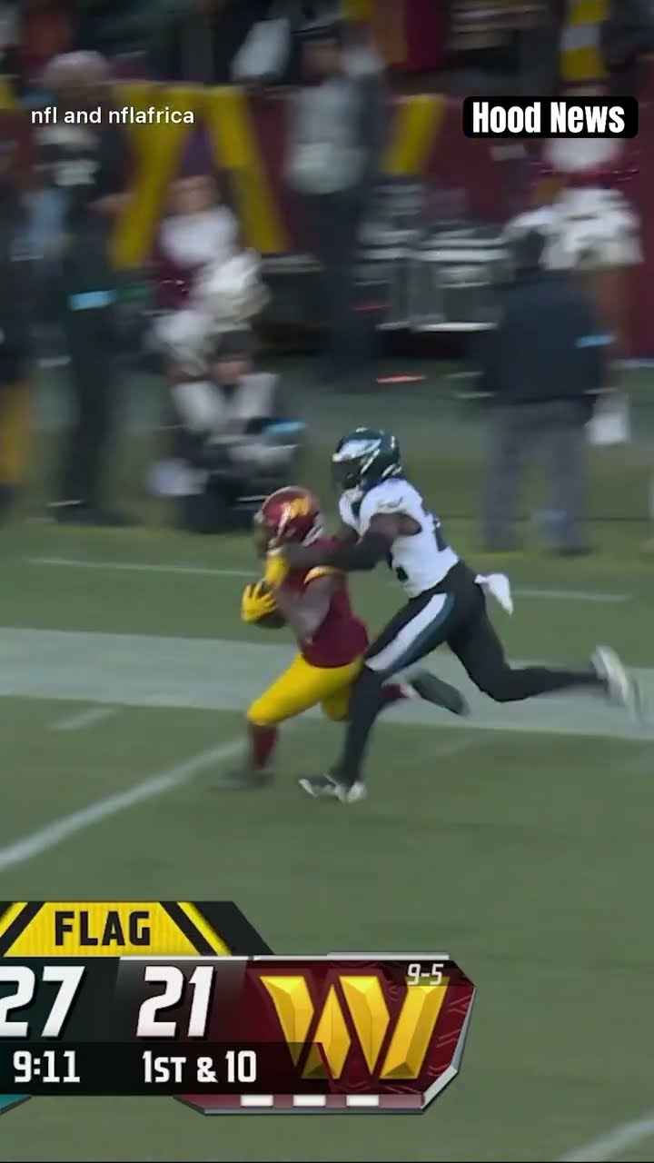 For the lead #hoodnews #jaydendaniels #washingtoncommanders #philadelphiaeagles #OlamidaZaccheaus