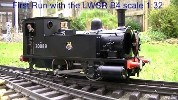 First run with the Accucraft LSWR B4