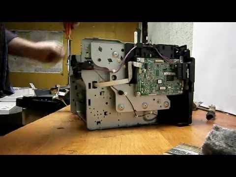 Ремонт МФУ canon MF 4018, замена термопленки - YouTube