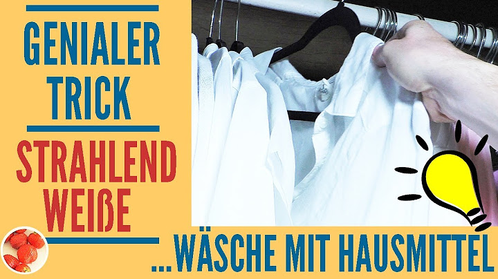 Genialer Trick: Strahlend weiße Wäsche mit diesem Hausmittel