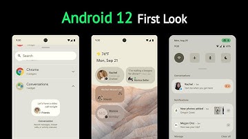 Android 12 - FIRST LOOK Is Here!!! | Android 12 Top New Features