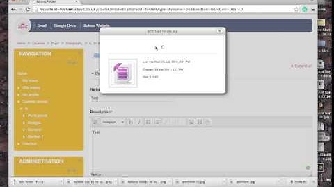 Uploading Folders to Moodle