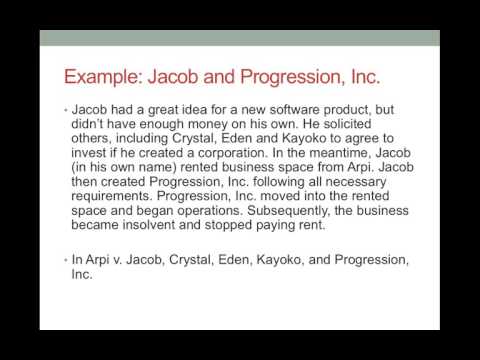 Business Organizations -