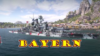 Meet The Bayern! Tier 5 German Battleship (World of Warships Legends Xbox One X) 4k