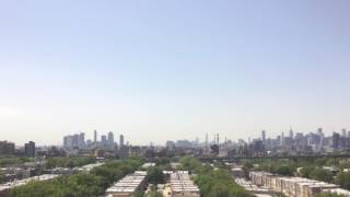 New York City from Hellgate Bridge