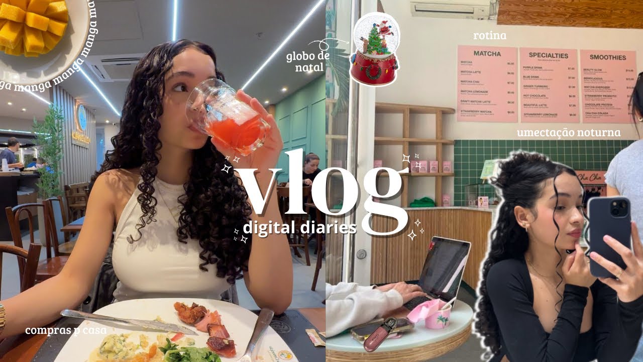 VLOG digital diaries 🍰| compras, umectação, rotina, autocuido, dia a dia
