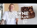 Brownie de chocolate fit sem farinha  bignacozinha ep1