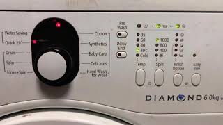 Samsung washing machine 3E Error code not spinning or turning