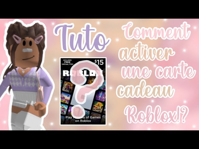 TUTO* Comment *ACTIVER* une *carte cadeau* Roblox!? ┆Fruits Rainbow 