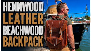Why this HENNWOOD LEATHER Backpack is INCREDIBLE!!!!