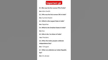 Most Frequently Asked Simple GK Quiz General Knowledge GK Questions Answers#knowledge #shorts