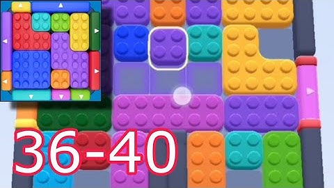 Color Block Jam Level 36-40 UPDATE Walkthrough Gameplay Android,iOS