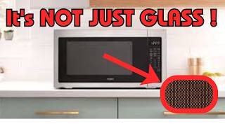 Why Microwaves Have The Metallic Mesh Inside The Door | Mundane Space