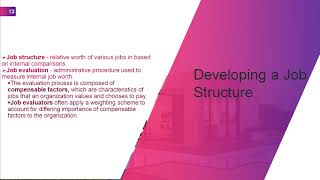 Human Resource Management : Chapter 11 Pay Structure Decision (1)