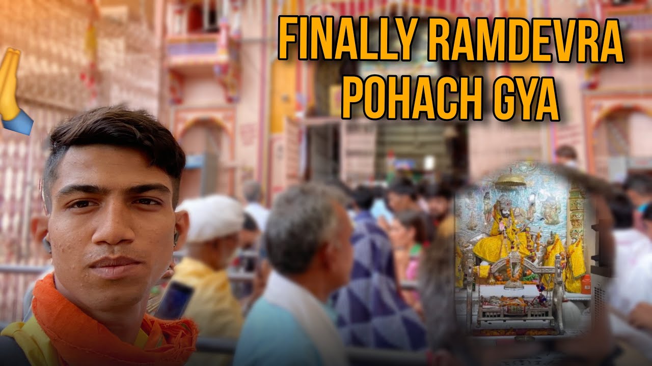 Finally ! रामदेवरा बाइक लेके Phoch Gye | Ramdevra Yatra 2023 Complete | Ramdevra Temple