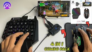 How to play Free Fire With Keyboard mouse in mobile | Mix pro Full setup And unboxing | Mix pro screenshot 5