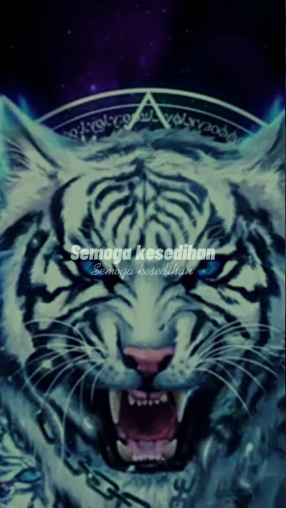 video story'wa kata kata mutiara bulan Desember versi foto khodam pendamping harimau putih