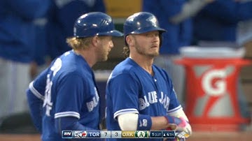 TOR@OAK: Donaldson smacks an RBI single to right
