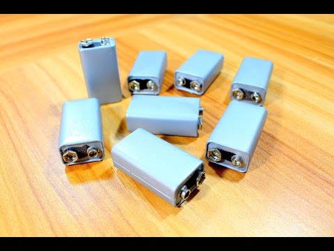 3 useful things can be made with 9v battery - life hacks