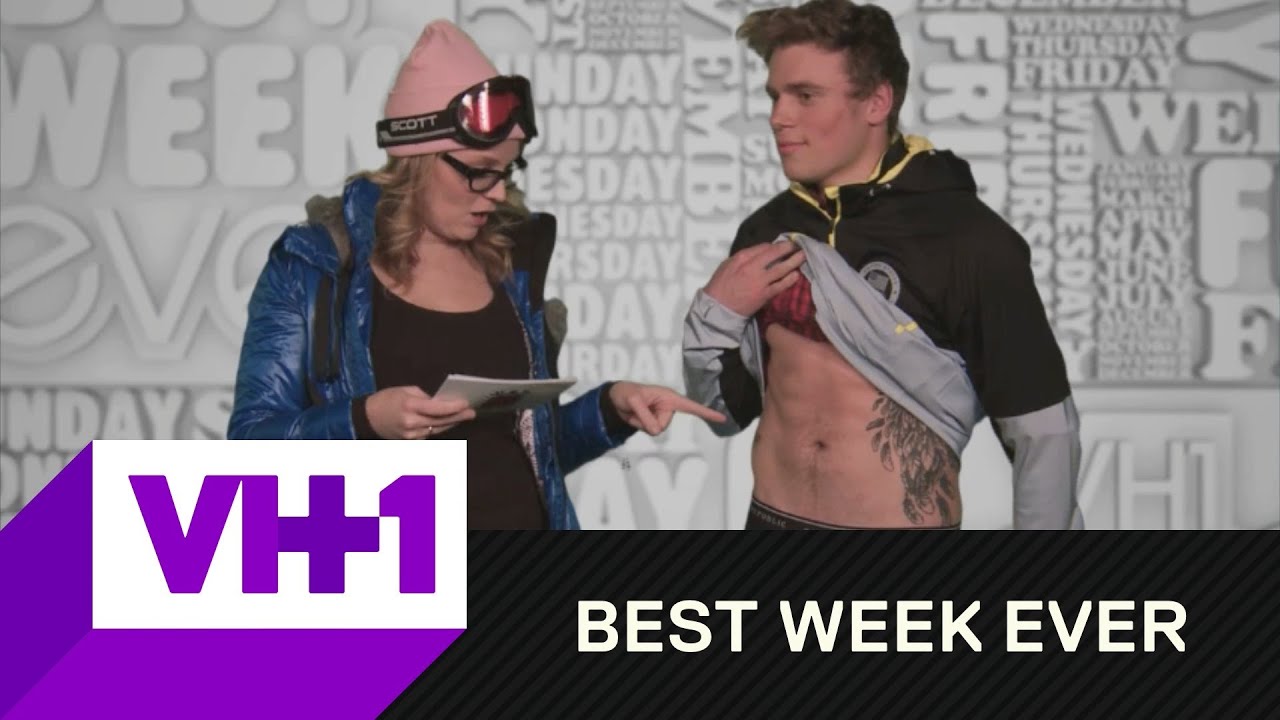 Gus Kenworthy Flashes His Abs Best Week Ever Vh1 Youtube
