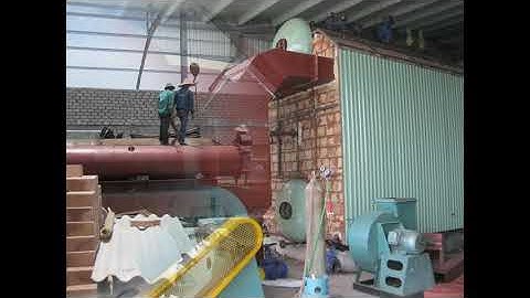 Nồi hơi, Lò hơi đốt than công suất 6 tấn hơi/h