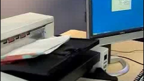 Kodak i4600 Scanner  Start Smart Touch from the monitor, sca