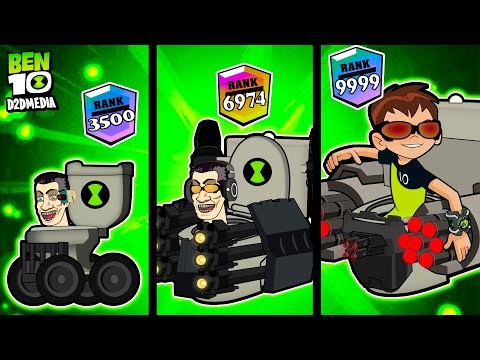 Brawl Stars Rank Up "Evolution of Ultimate G-Man Skibidi Toilet": Ben 10 Skibidi Toilet #62 Fanmade