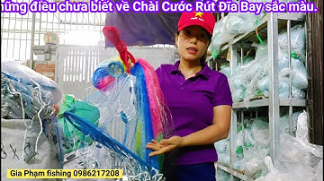 Chài Đĩa Bay UFO Sắc Màu – Những Điều Chưa Biết & Cách Sử Dụng Hiệu Quả | Gia Phạm Fishing