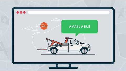 Dispatch to local tow companies with Curbside SOS