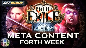 PoE 3.19 - Week 4 - Player Retention and Meta Items - Path of Exile - PoE Builds