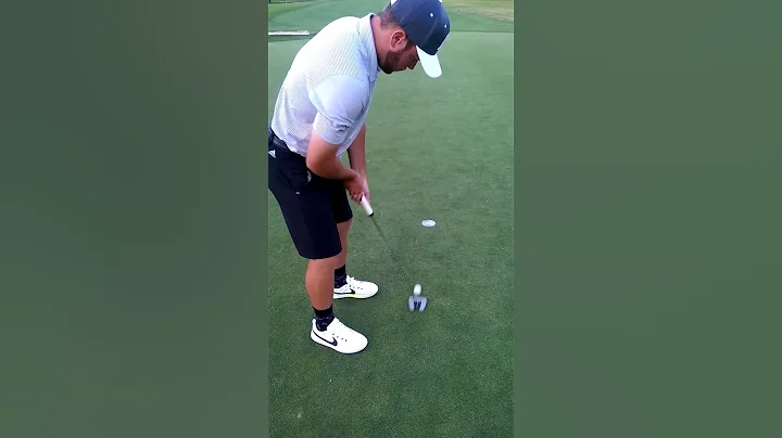 Nathan Ouimette golf practice.