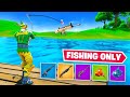 Using *ONLY* Fishing Loot to WIN Fortnite 2! - YouTube