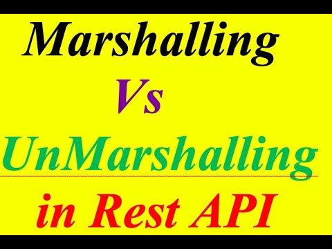Video: Apa perbedaan antara marshalling dan Unmarshalling?