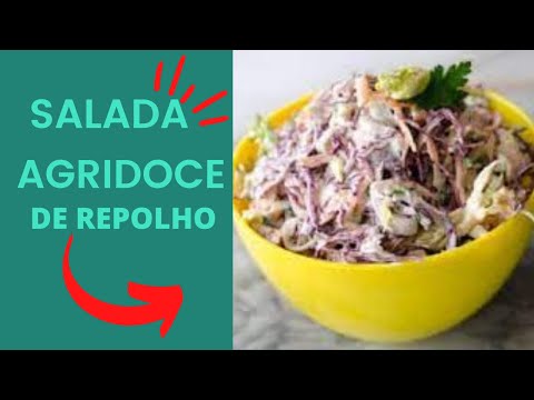 SALADA AGRIDOCE SUPER FACIL E RAPIDA VOCE VAI ADORAR!!!