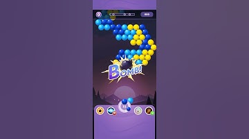 Bubble shooter rainbow 🌈🌈 game। #short