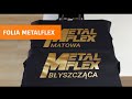 Folia Flex Sef Metalflex Gold - wygrzewanie na dwa sposoby