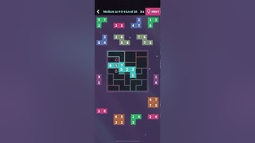 Flow Fit: Sudoku Medium as 4-5-6 Level 28