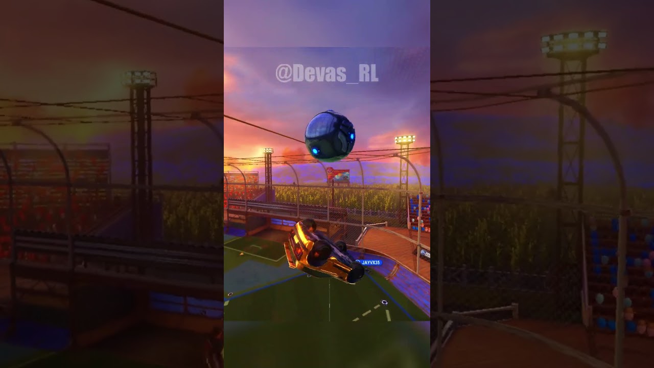 Crazy Ceiling Flip Reset in Rocket League!