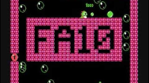 Bubble Bobble Nes Speed Run (Stages 41-60)