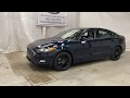 Blue 2020 ford fusion se review    macphee ford